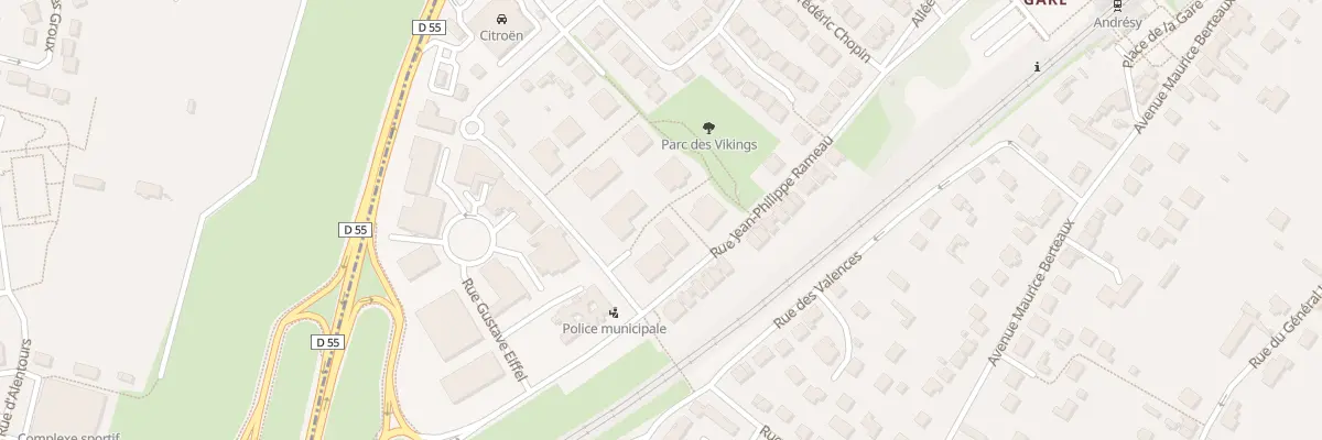 Plan du 3 Rue Pablo Neruda à Andrésy