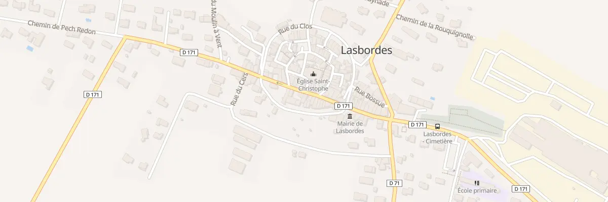 Plan du 31 Grand Rue à Lasbordes