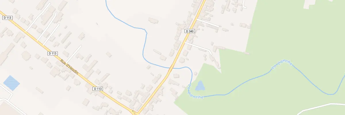 Plan du 66 Rue d’Abbeville à Hesdin-la-Forêt