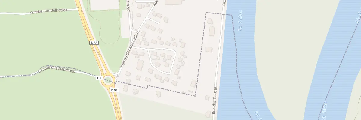 Plan du 151B Rue du Gen Leclerc à Andrésy