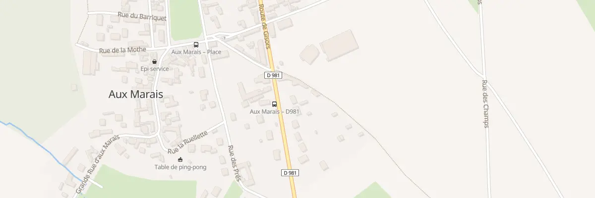 Plan du 605 Rte de Gisors à Aux Marais
