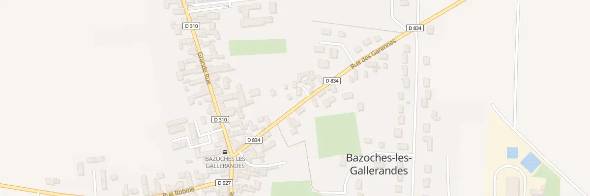 Plan du 9 Rue des Garennes à Bazoches-les-Gallerandes