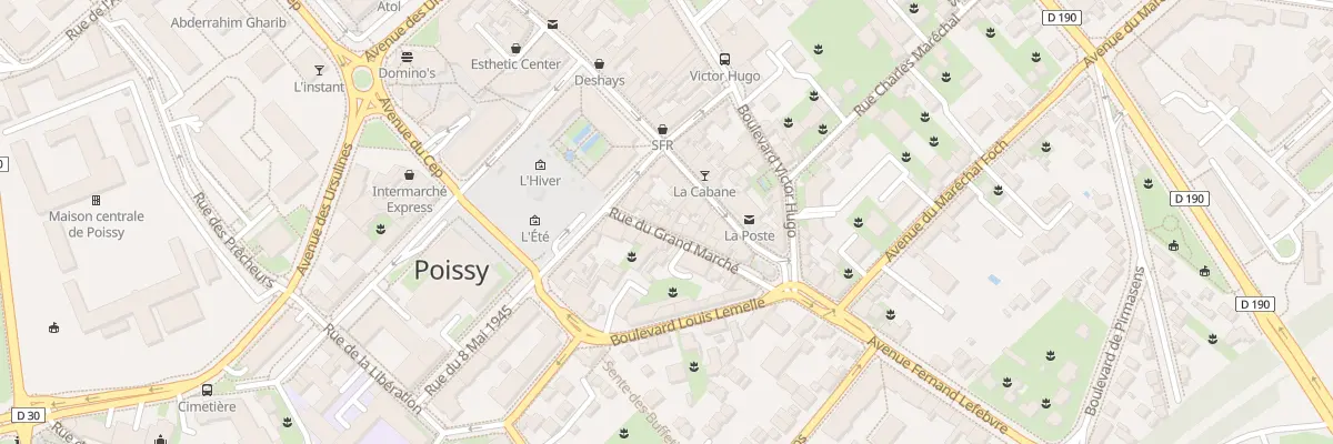 Plan du 7B Rue du Grand Marché à Poissy
