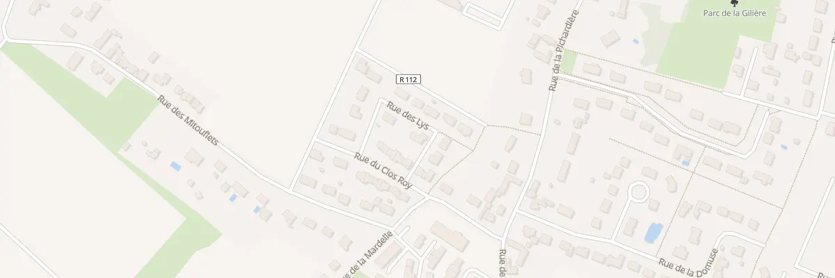 Plan du 1 Rue des Lys à Neuville-aux-Bois