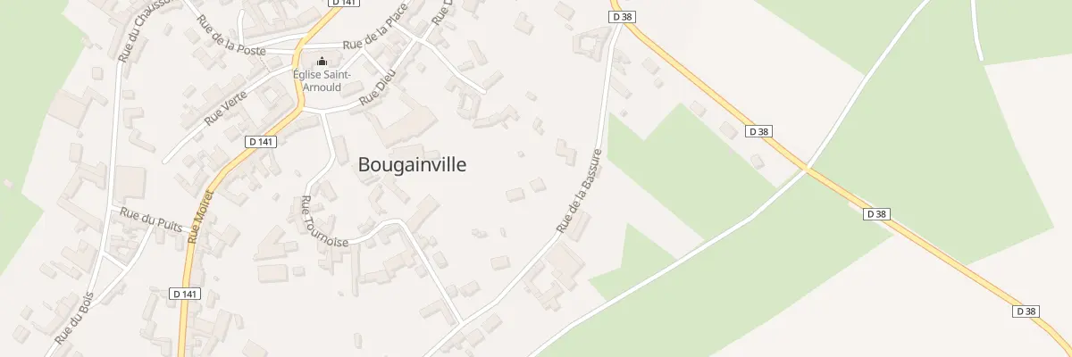 Plan du 8B Rue de la Bassure à Bougainville
