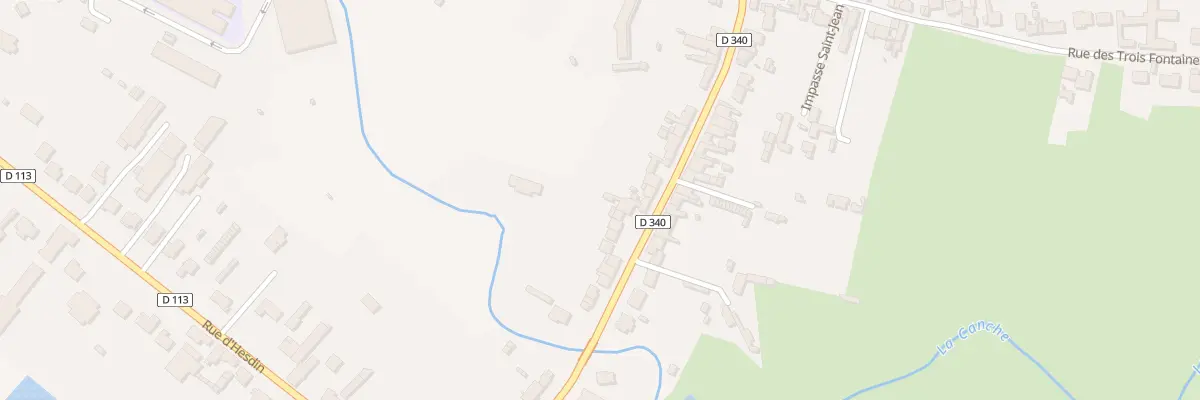 Plan du 48 Rue d’Abbeville à Hesdin-la-Forêt