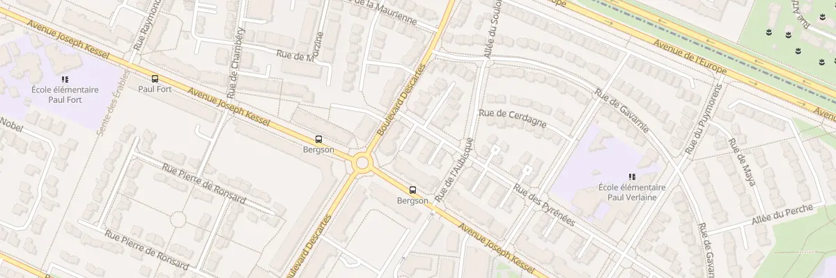 Plan du 1 All de l’Ariège à Montigny-le-Bretonneux