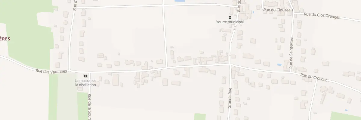 Plan du 14 Rue des Varennes à Bou