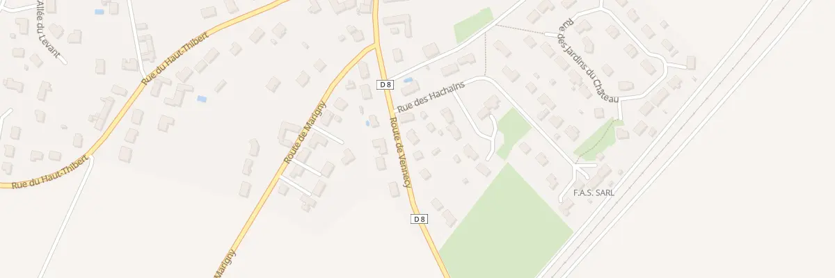 Plan du 21 Rte de Vennecy à Rebréchien