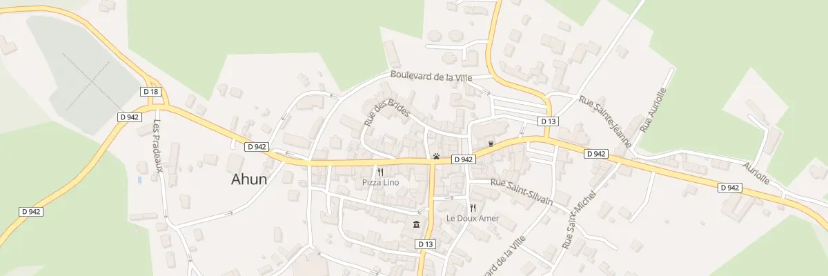 Plan du 4 Rue Rene Cassin à Ahun