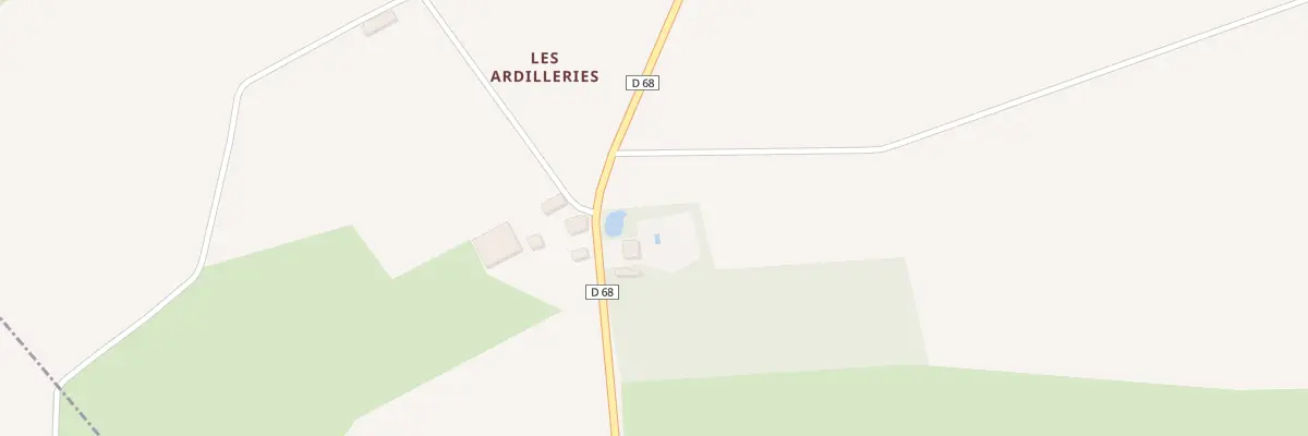 Plan du 5296 Les Champs des Ardilleries à Pruniers