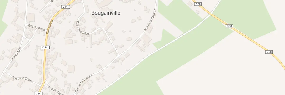 Plan du 11 Rue de la Bassure à Bougainville