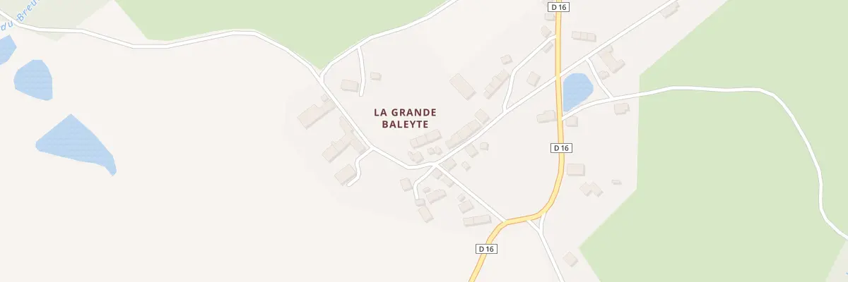 Plan du 20 Gde Baleyte à Pionnat