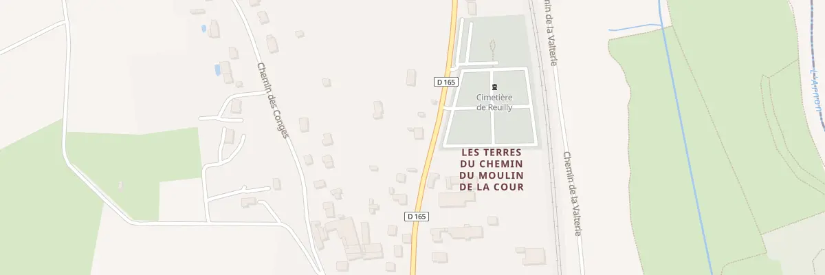 Plan du 25 Rue de l’Égalité à Reuilly