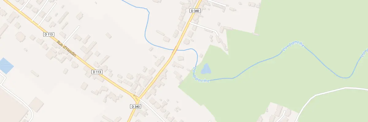 Plan du 23 Rue de Marconne à Hesdin-la-Forêt