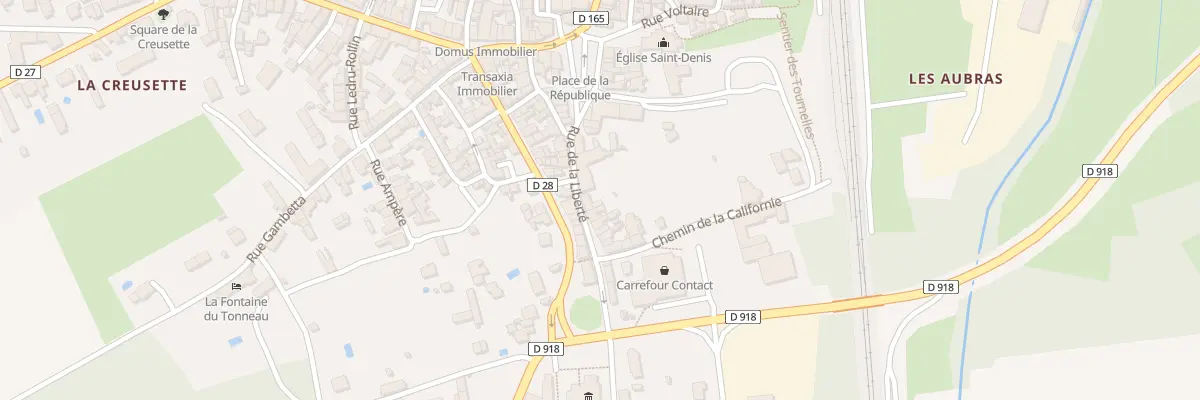 Plan du 7B Rue de la Liberté à Reuilly