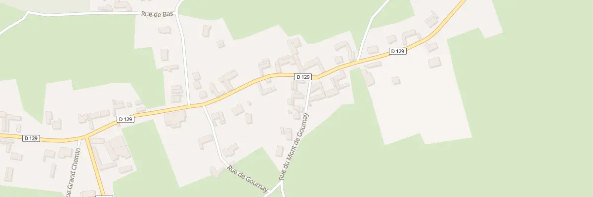Plan du 4 Rue du Mont de Gournay à Verchocq