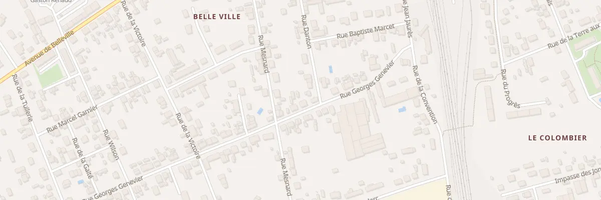 Plan du 26 Rue Georges Genevier à Salbris