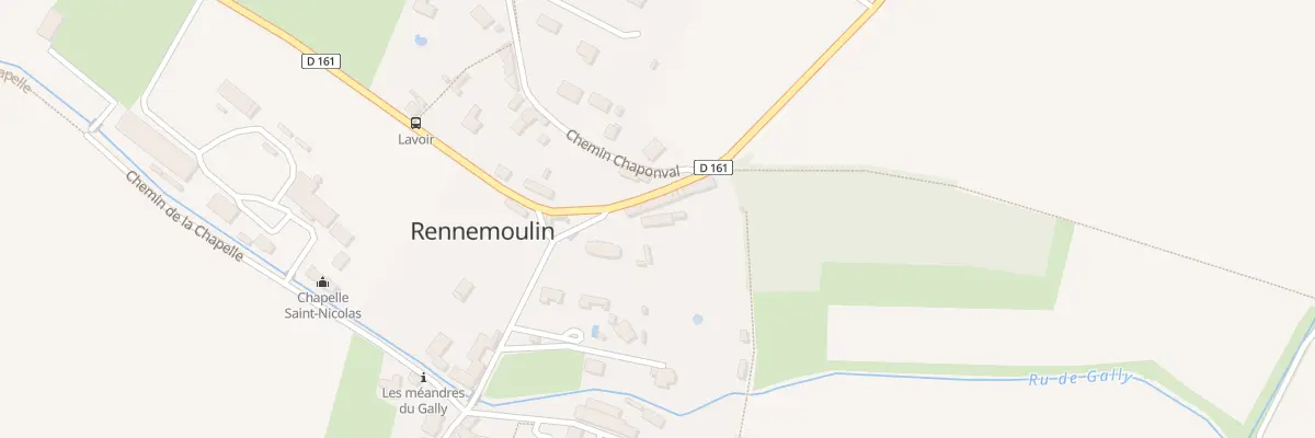 Plan du 4 Rue de Noisy à Rennemoulin