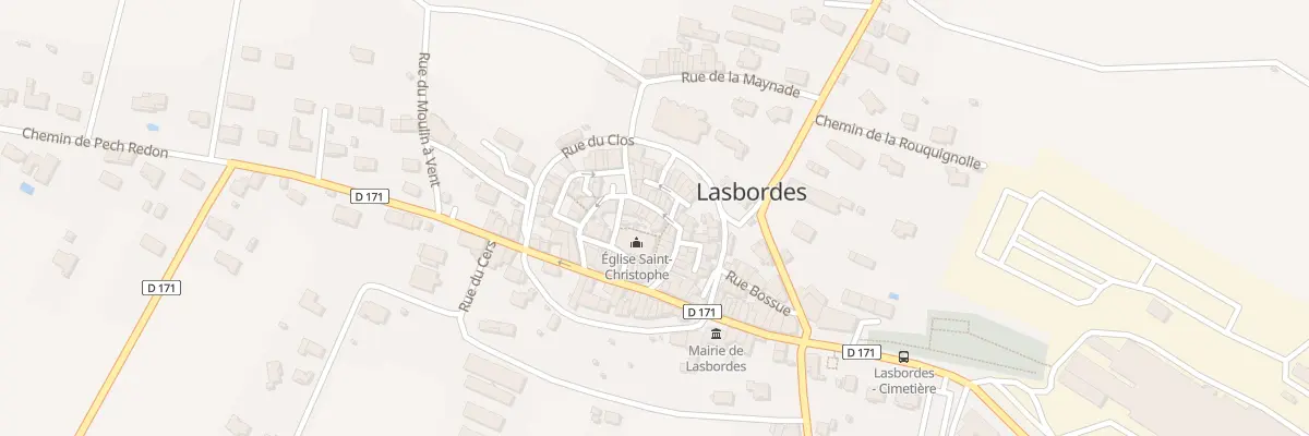 Plan du 17 Rue Circulaire à Lasbordes