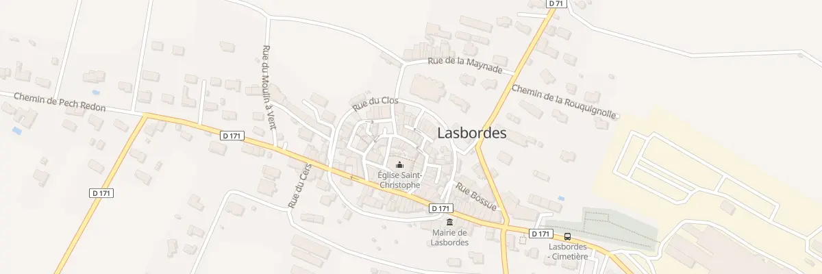 Plan du 22 Rue Circulaire à Lasbordes