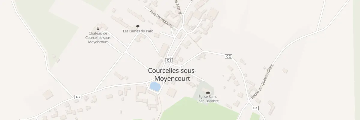 Plan du 2 Pl Duneufgermain à Courcelles-sous-Moyencourt