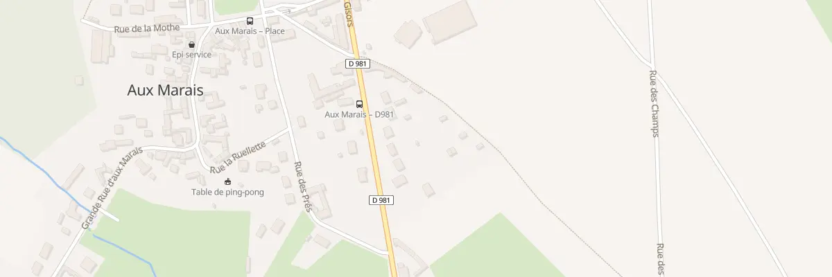 Plan du 663 Rte de Gisors à Aux Marais