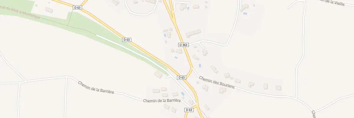Plan du 4 Rte des Vignerons à Bellegarde-du-Razès
