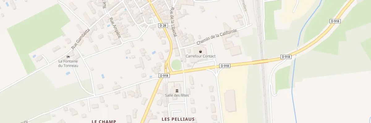 Plan du 21 Rue de la Liberté à Reuilly