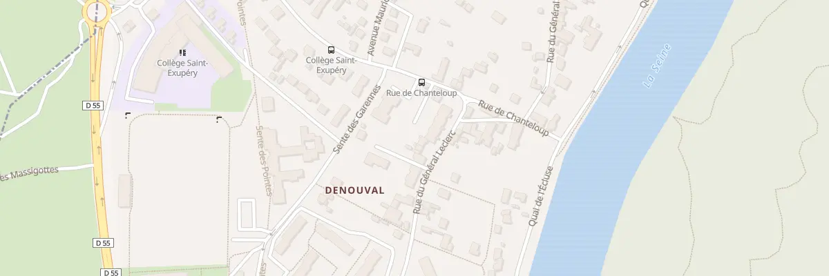 Plan du 138 Rue du Gen Leclerc à Andrésy
