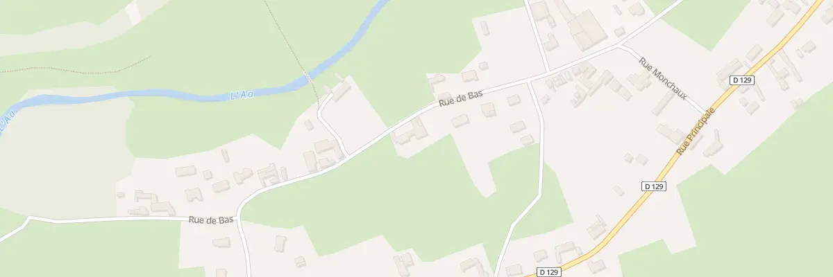 Plan du 15 Rue de Bas à Verchocq