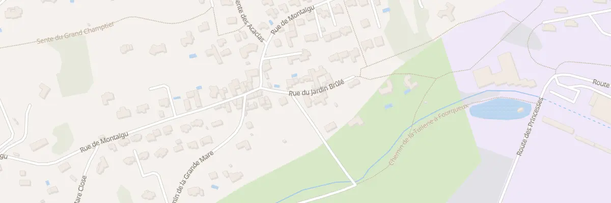 Plan du 4 Rue du Jardin Brûlé à Chambourcy