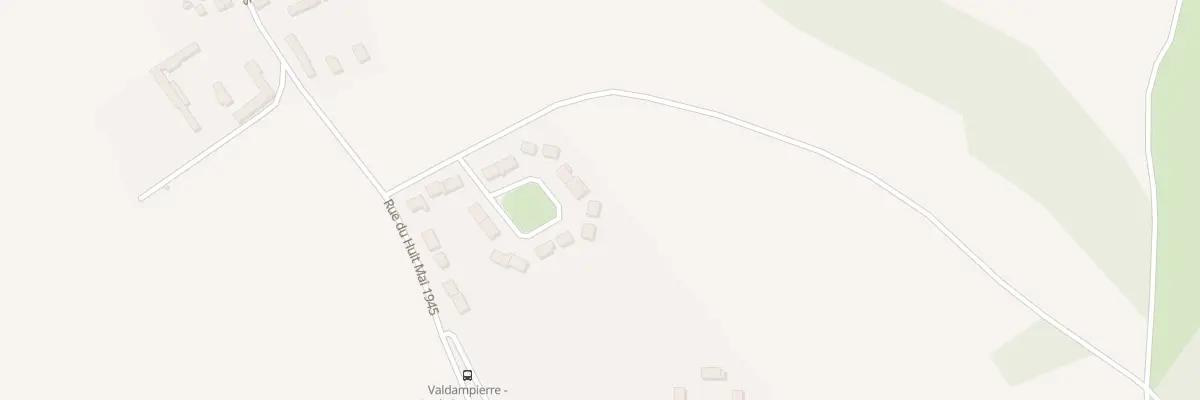 Plan du 13 Rue des Glycines à Valdampierre