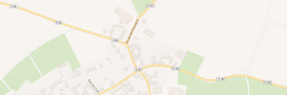 Plan du 8 Rue de Molliens à Bougainville