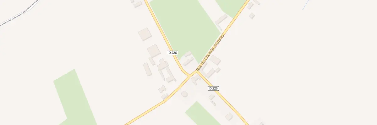 Plan du 5160 Rte de Nortkerque à Zutkerque