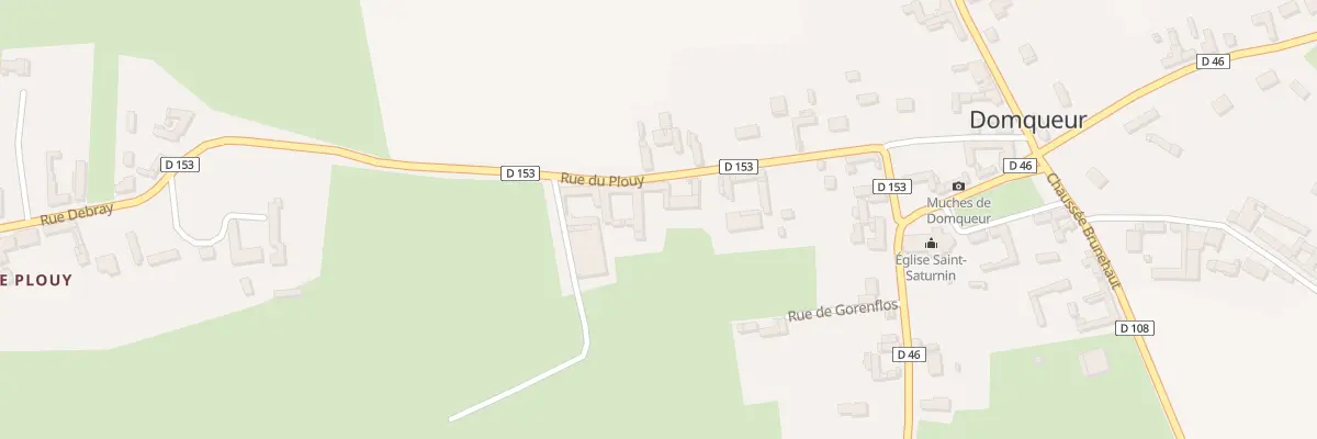 Plan du 9 Rue du Plouy à Domqueur