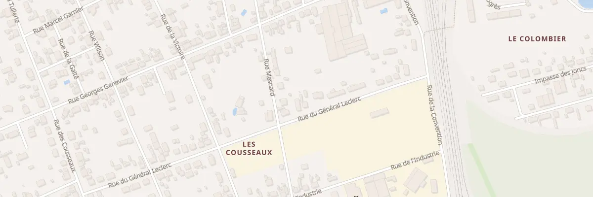 Plan du 26 Rue du Gal Leclerc à Salbris