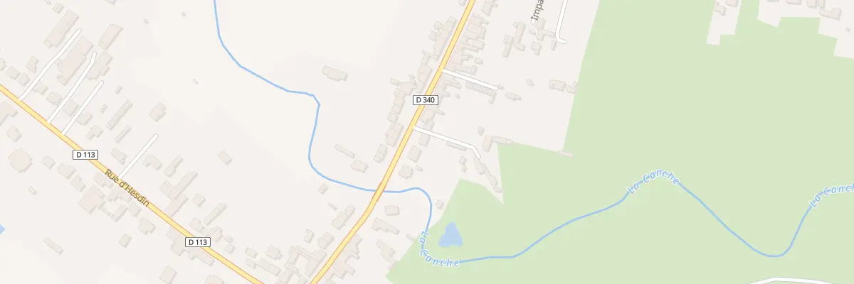 Plan du 55B Rue d’Abbeville à Hesdin-la-Forêt