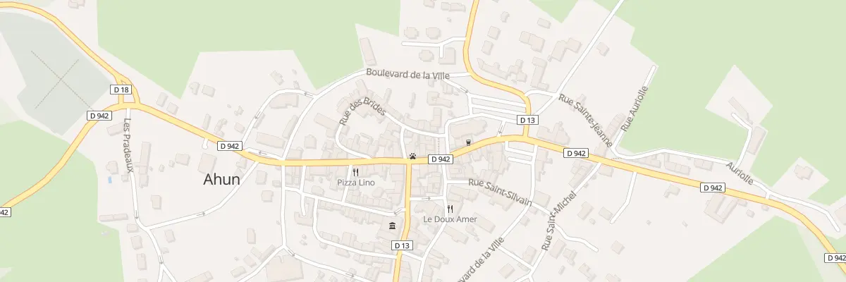 Plan du 10 Pl de Fumade à Ahun