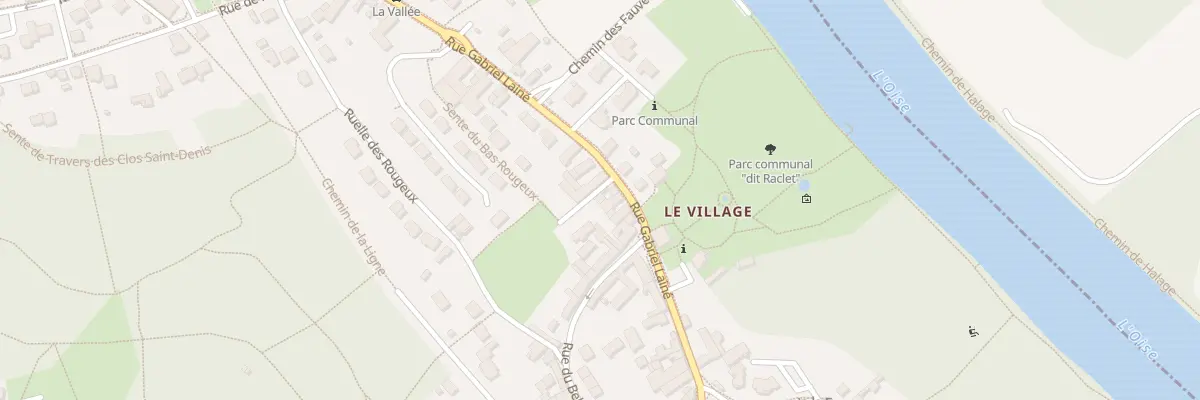 Plan du 30 Rue Gabriel Laine à Jouy-le-Moutier