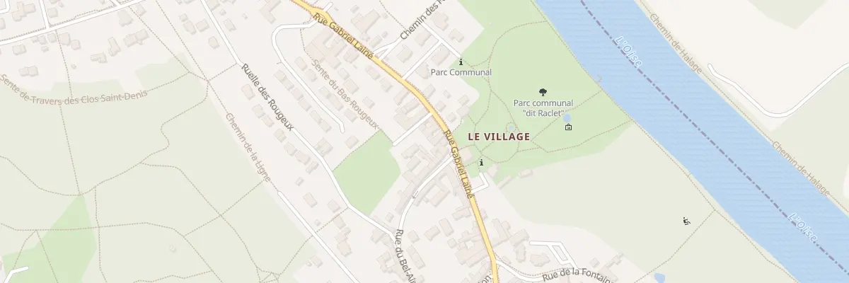 Plan du 32 Rue Gabriel Laine à Jouy-le-Moutier