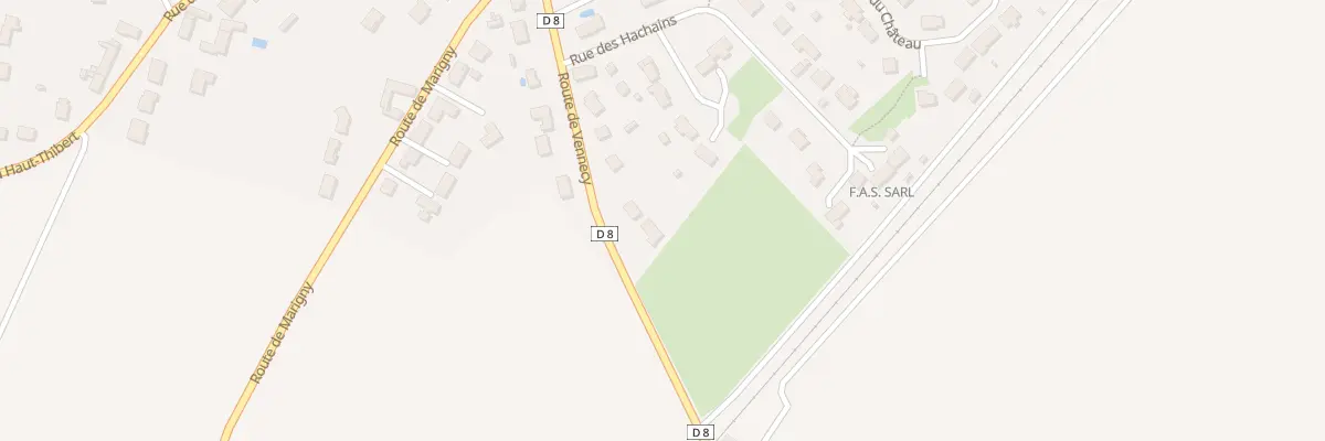 Plan du 33 Rte de Vennecy à Rebréchien