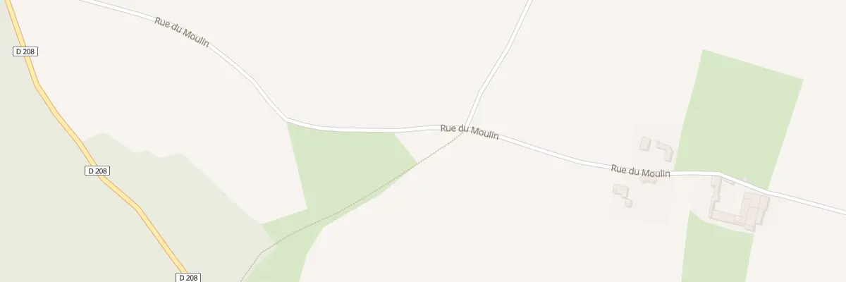Plan du 9004 Rue du Moulin à Bouvelinghem