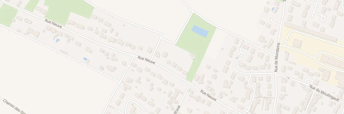 Plan du 33 Rue Neuve à Neuville-aux-Bois