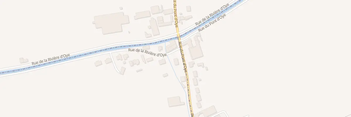 Plan du 4710 Rue du Pont d’Oye à Nouvelle-Église