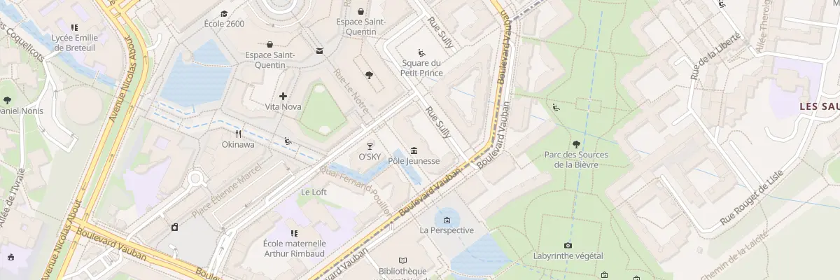 Plan du 5 Rue Sully à Montigny-le-Bretonneux