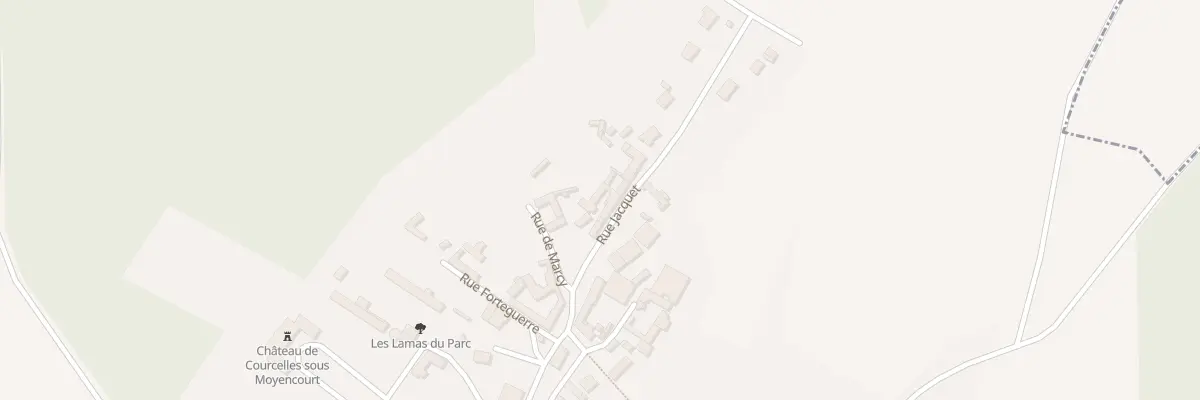 Plan du 3 Rue Jacquet à Courcelles-sous-Moyencourt