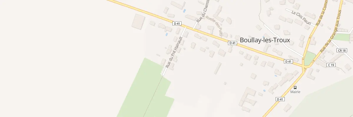 Plan du 7 Rue du Pré Hainault à Boullay-les-Troux