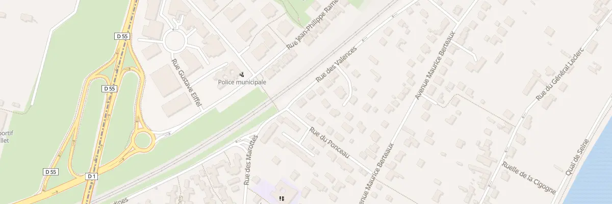 Plan du 23 Rue des Valences à Andrésy
