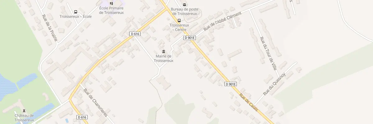 Plan du 32 Rue de Calais à Troissereux